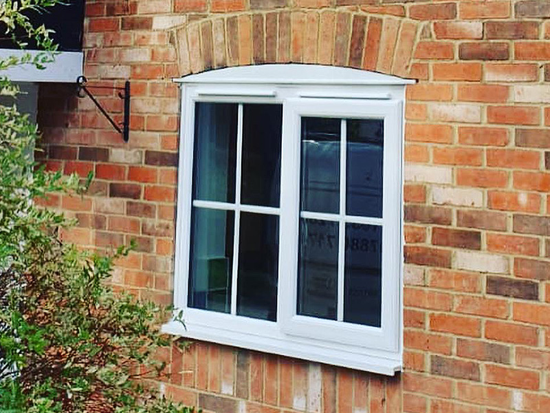 White casement window fited in newbury by premier home imporovements