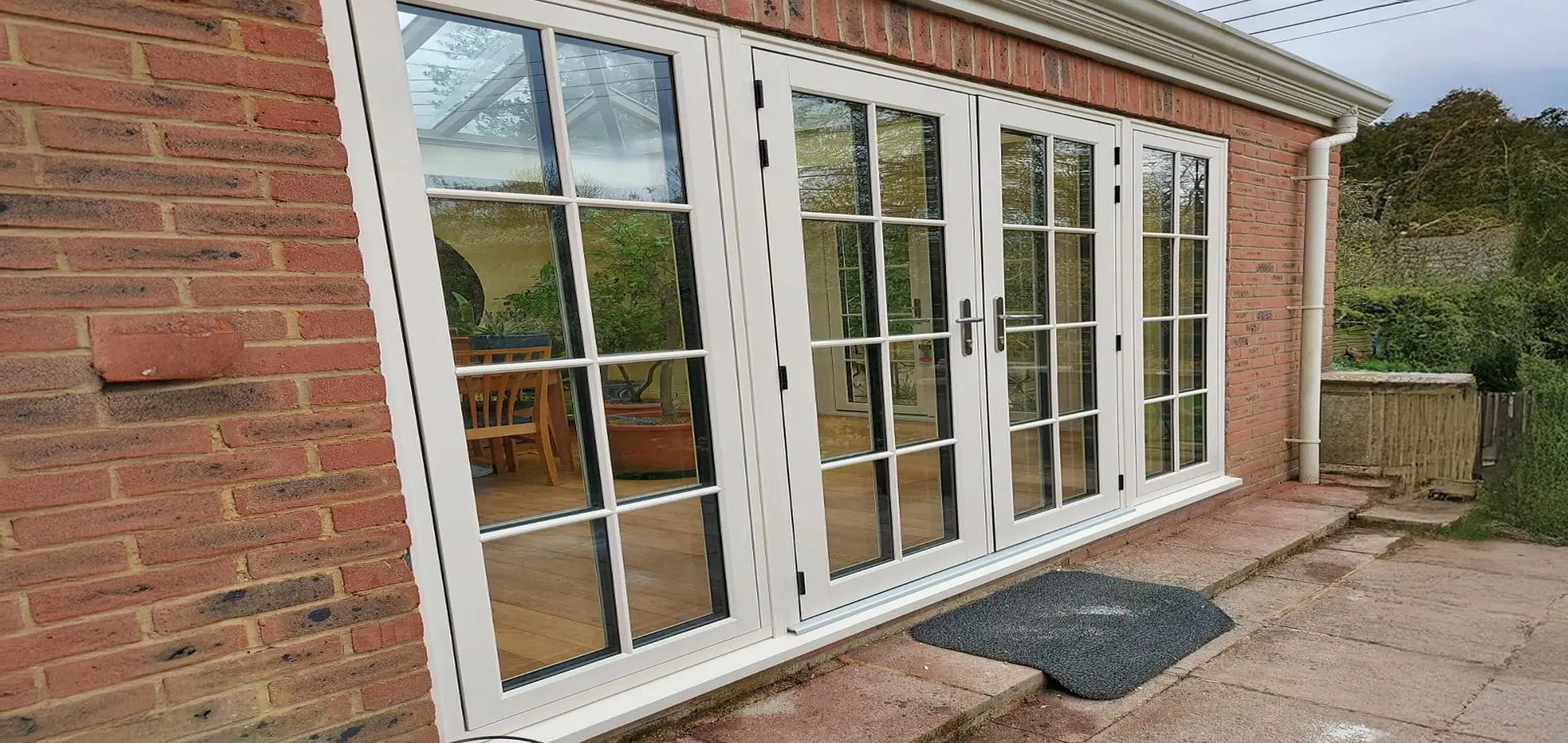 Flush sash french door newbury